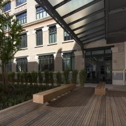 Terrasse en bois sur jardin